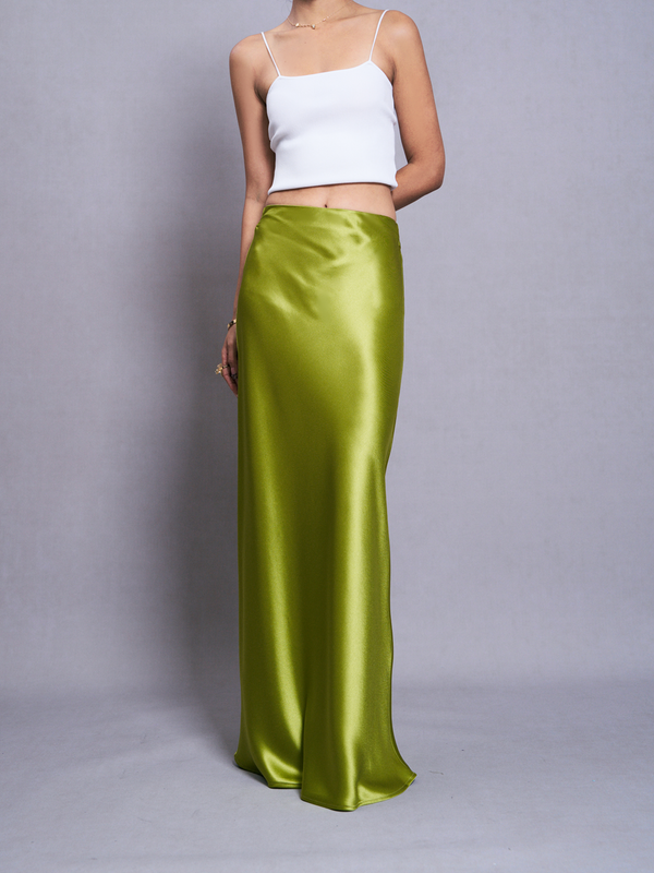 Triacetate Maxi Skirt